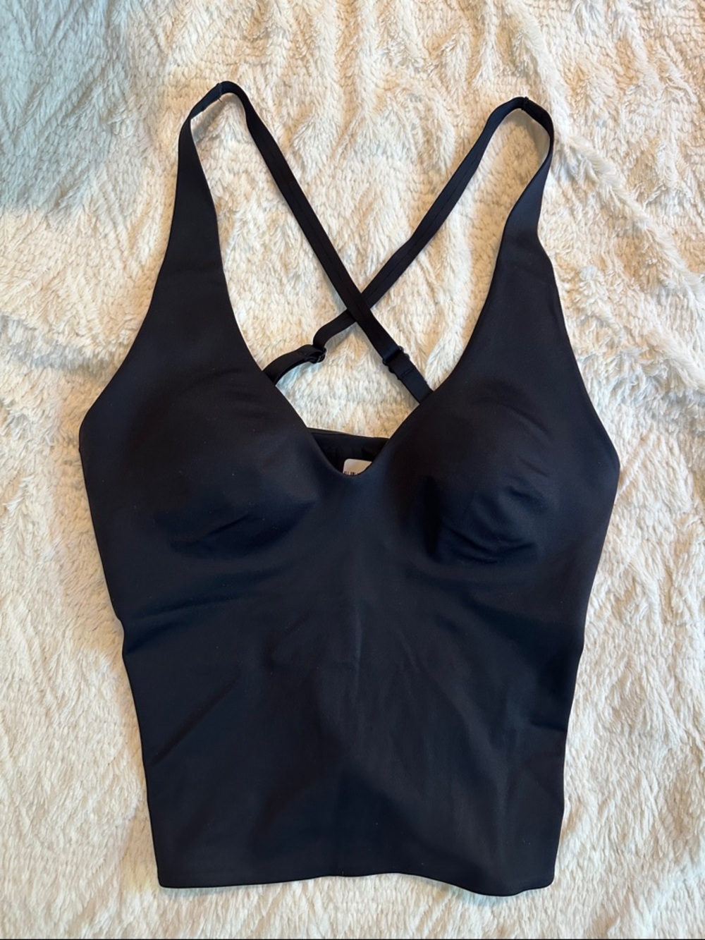 SKIMS NIKE Shine V-Neck Tank NWT